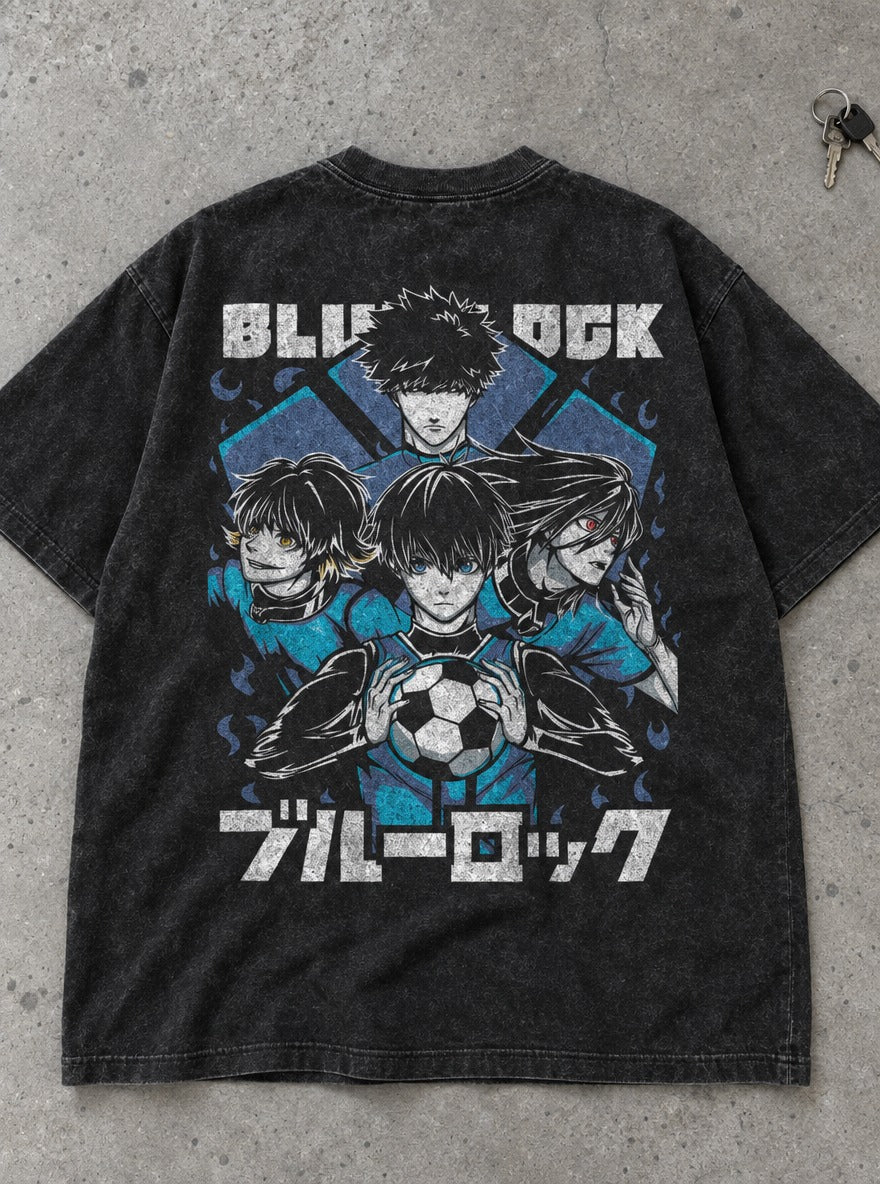 Diamond Cluster – T-Shirt – flat-lay | Blue Lock