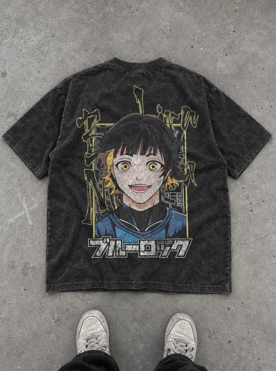 Golden Streak – T-Shirt – flat-lay | Blue Lock
