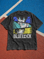 Manga Triad – T-Shirt – flat-lay | Blue Lock