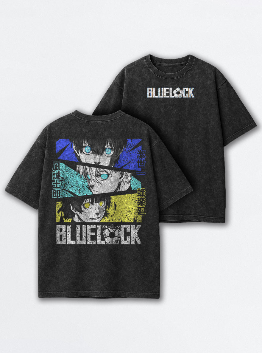 Manga Triad – T-Shirt – mockup | Blue Lock