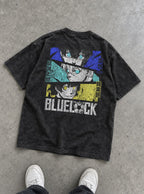 Manga Triad – T-Shirt – flat-lay | Blue Lock