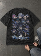 Puzzle Charge – T-Shirt – flat-lay | Blue Lock