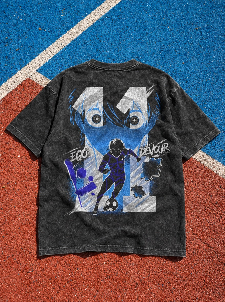 Silhouette Drive – T-Shirt – flat-lay | Blue Lock