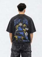 Splatter Kick – T-Shirt – model shot | Blue Lock