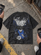 Split Focus – T-Shirt – flat-lay | Blue Lock