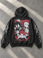 Devil Hunters – Hoodie – flat-lay | Chainsaw Man