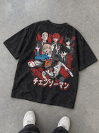 Public Safety Squad – T-Shirt – flat-lay | Chainsaw Man