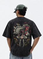 Makima's Leash – T-Shirt – model shot | Chainsaw Man