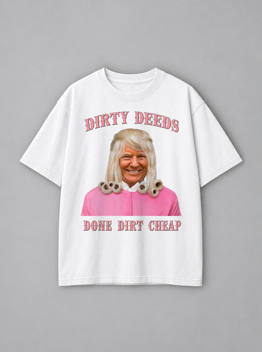 D4C – White Tee – mockup | Meme Tees