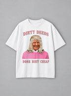 D4C – White Tee – mockup | Meme Tees