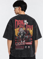 Okarun Flames – T-Shirt – model shot | Dandadan