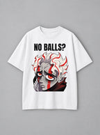No Balls – White Tee – mockup | Dandadan