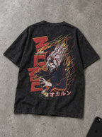 Okarun Lightning – T-Shirt – flat-lay | Dandadan