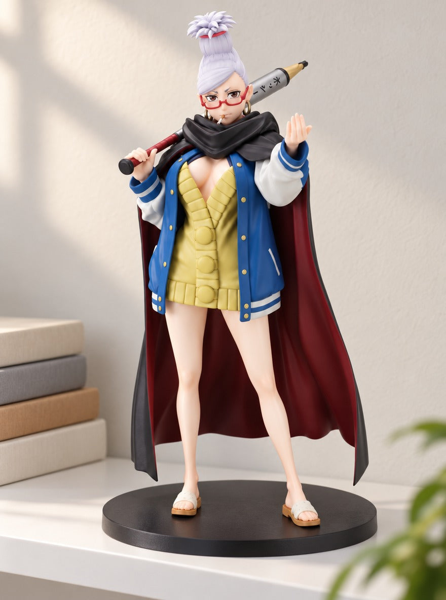 Seiko Ayase Figure – on a display shelf | Dandadan