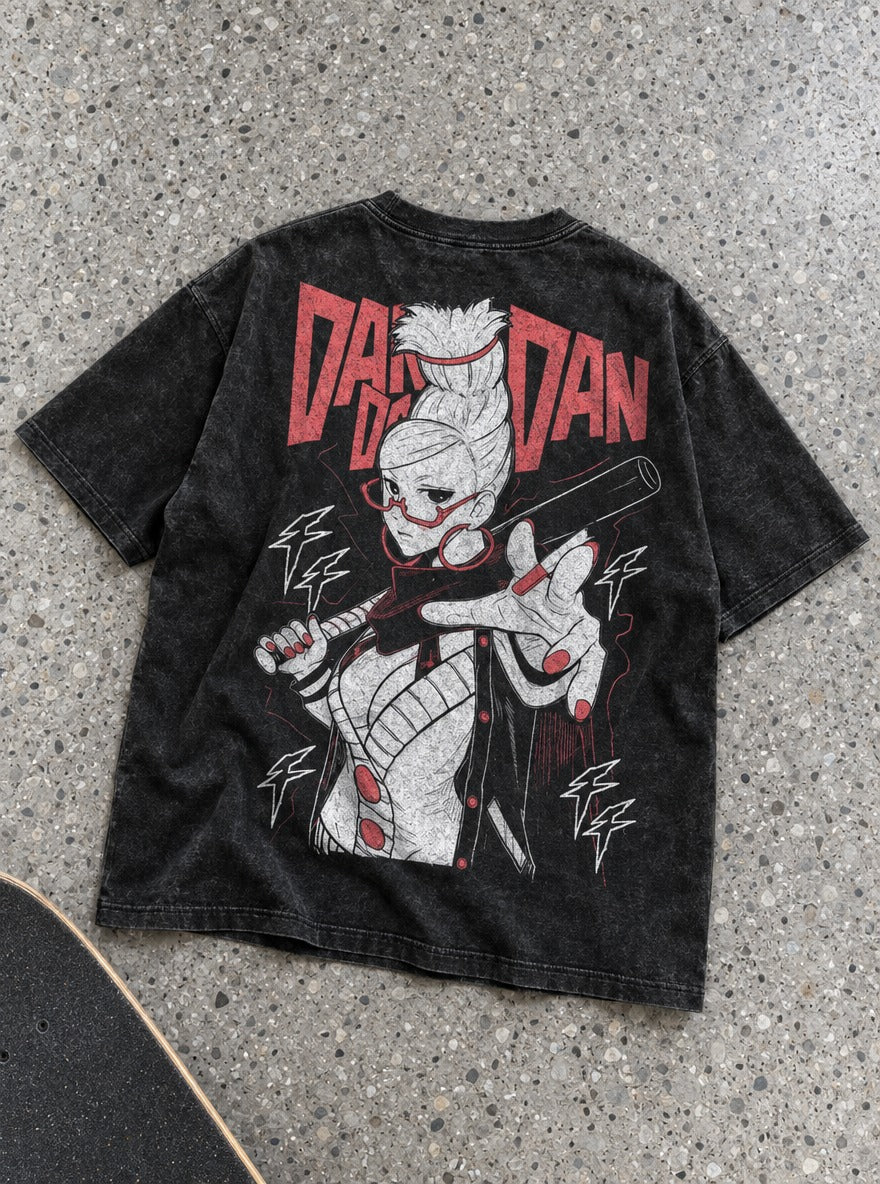 Seiko Bat – T-Shirt – flat-lay | Dandadan