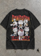 Turbo Granny Cats – T-Shirt – flat-lay | Dandadan