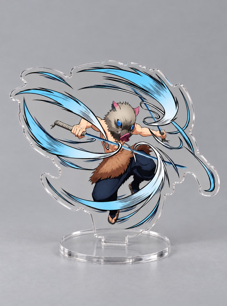 Breathing Style Acrylic Stand – Inosuke Beast – stand | Demon Slayer