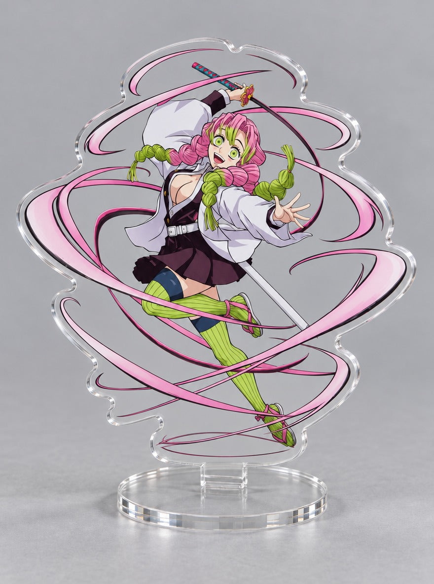 Breathing Style Acrylic Stand – Mitsuri Whip – stand | Demon Slayer