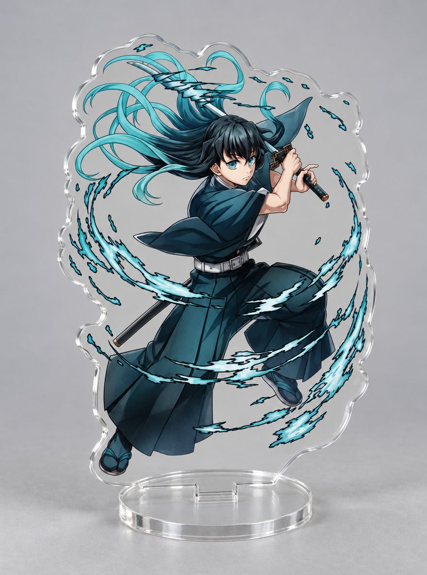 Breathing Style Acrylic Stand – Muichiro Mist – stand | Demon Slayer