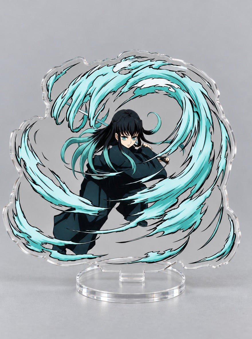 Breathing Style Acrylic Stand – Muichiro Cloud – stand | Demon Slayer