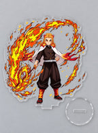 Breathing Style Acrylic Stand – All designs – panel and base | Demon Slayer