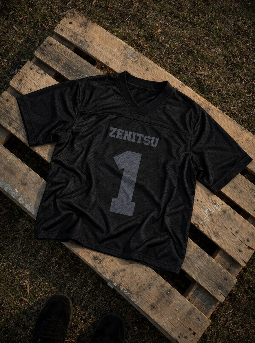 Characters Jersey – Zenitsu – flat-lay | Demon Slayer