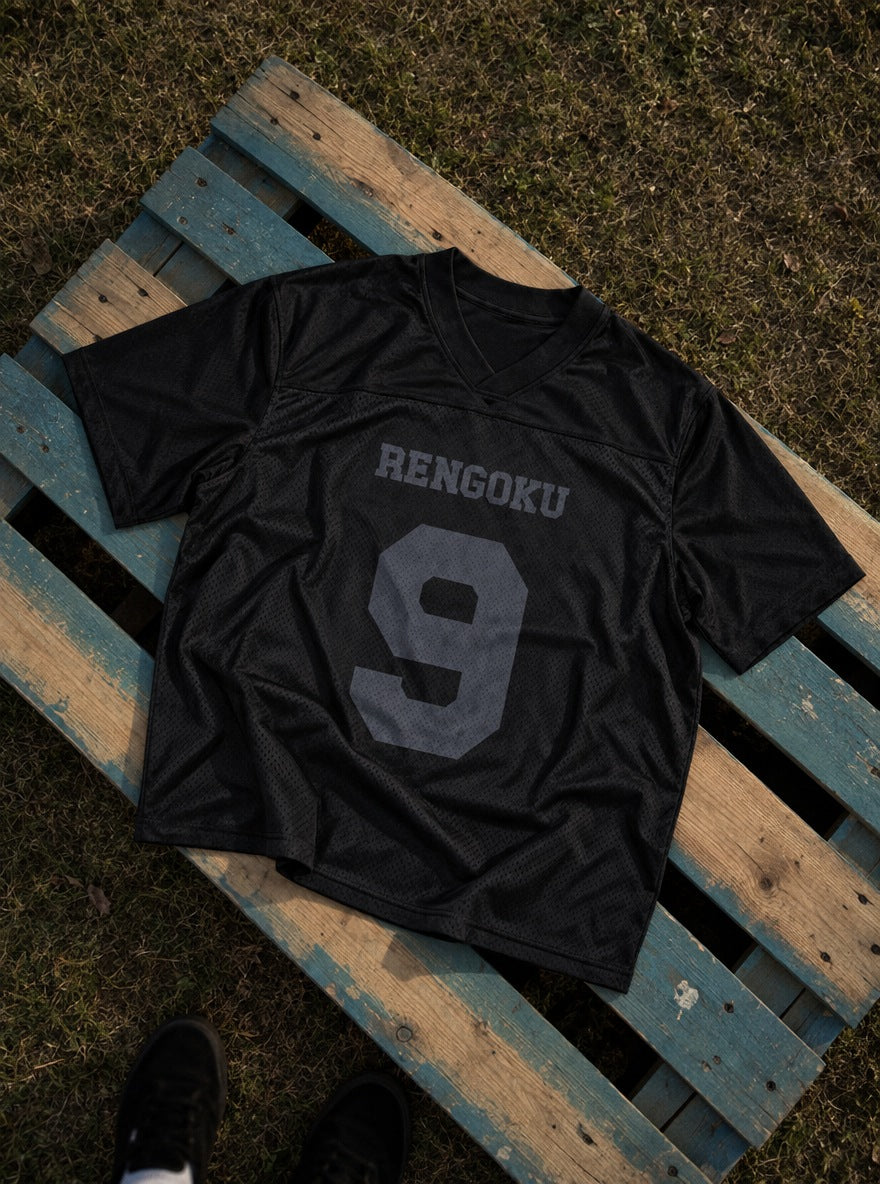 Characters Jersey – Rengoku – flat-lay | Demon Slayer