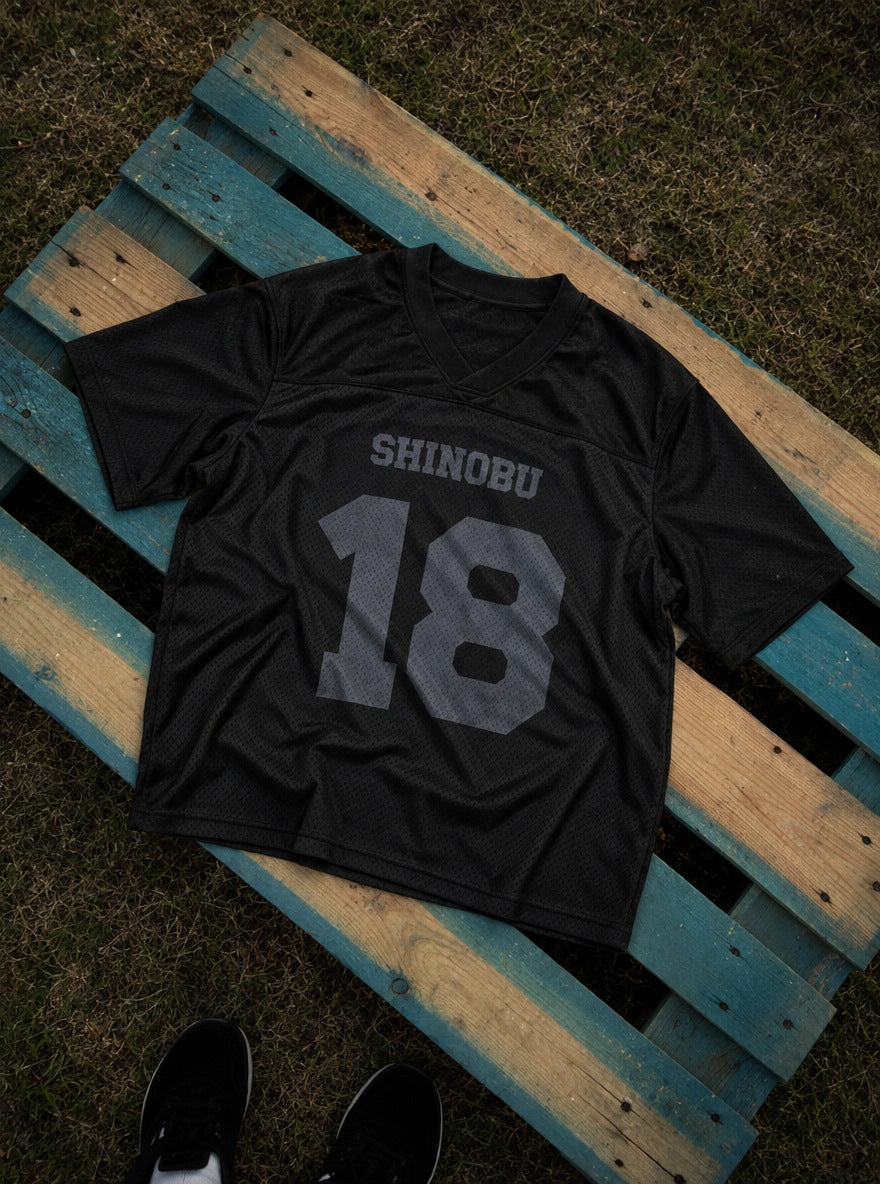 Characters Jersey – Shinobu – flat-lay | Demon Slayer