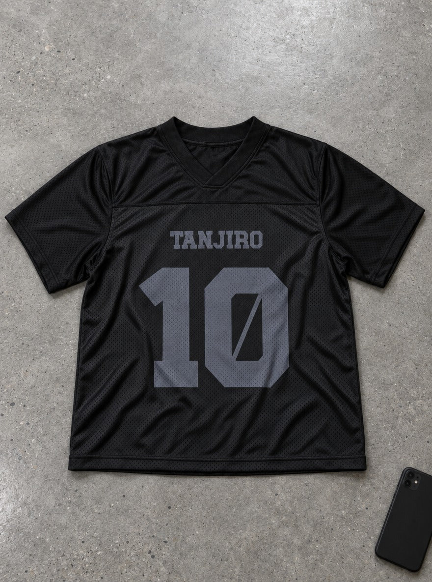 Characters Jersey – Tanjiro – flat-lay | Demon Slayer