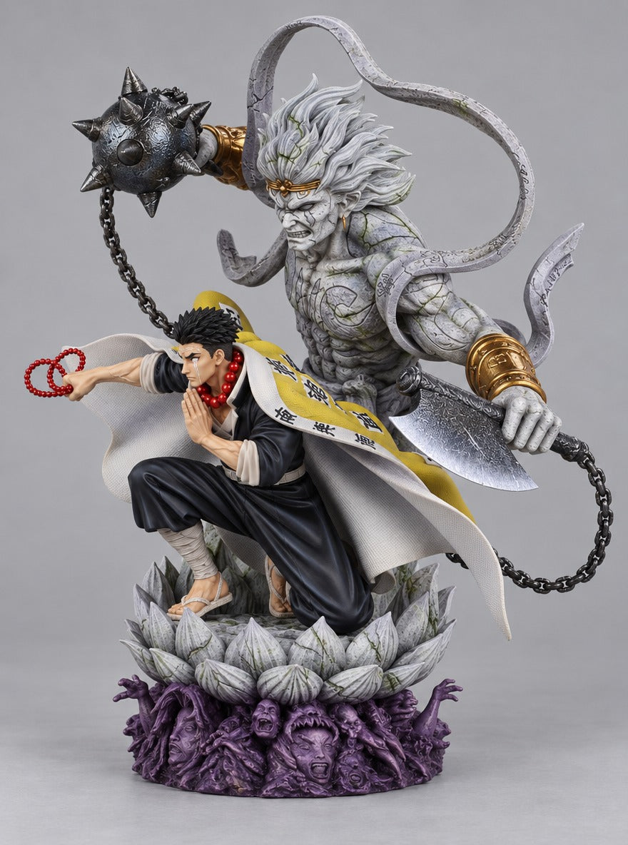 Gyomei Himejima Stone Pillar Figure – left side view | Demon Slayer