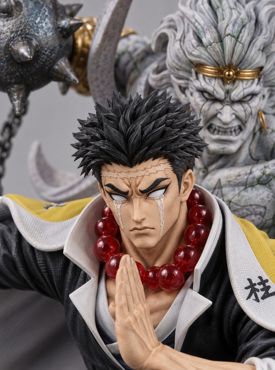 Gyomei Himejima Stone Pillar Figure – close-up | Demon Slayer