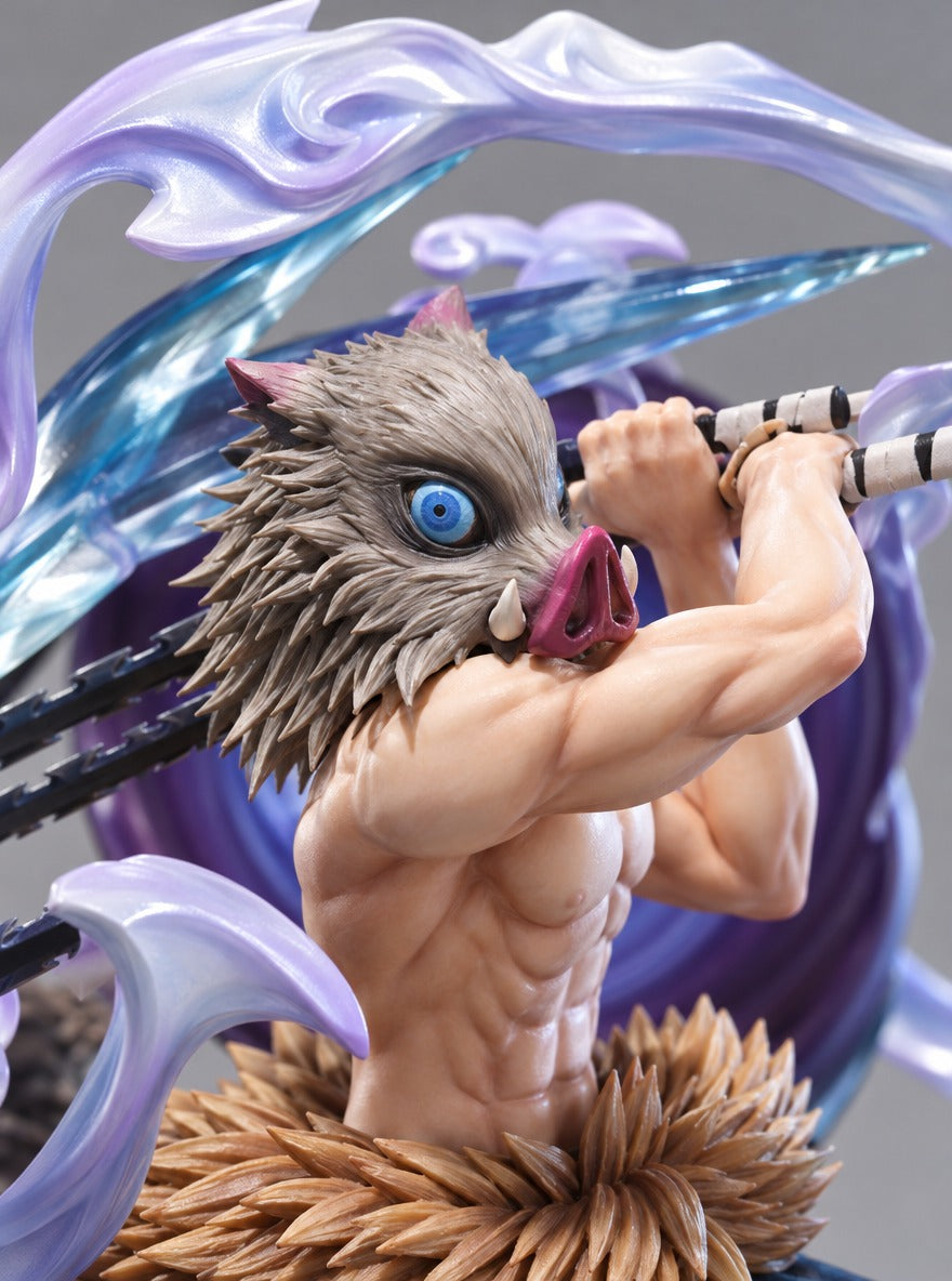 Inosuke Beast Breathing Figure – close-up | Demon Slayer