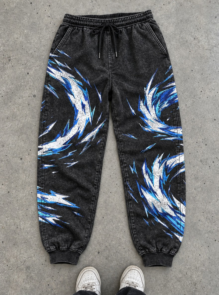 Beast Breathing Joggers – Beast Breathing Joggers – flat-lay | Demon Slayer