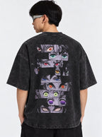 Hashira Eyes – Black T-Shirt – model shot | Demon Slayer