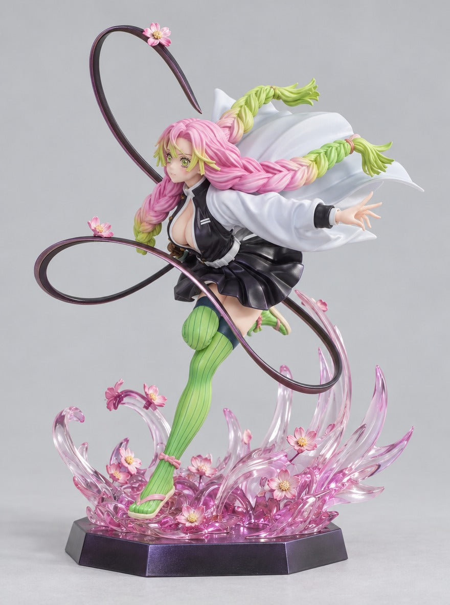 Mitsuri Kanroji Love Pillar Figure – left side view | Demon Slayer