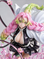 Mitsuri Kanroji Love Pillar Figure – close-up | Demon Slayer
