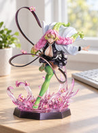 Mitsuri Kanroji Love Pillar Figure – on a desk | Demon Slayer