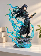 Muichiro Tokito Mist Figure – on a display shelf | Demon Slayer