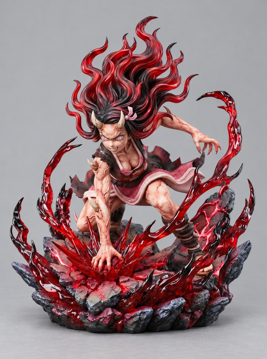 Nezuko Demon Form Figure – front view | Demon Slayer