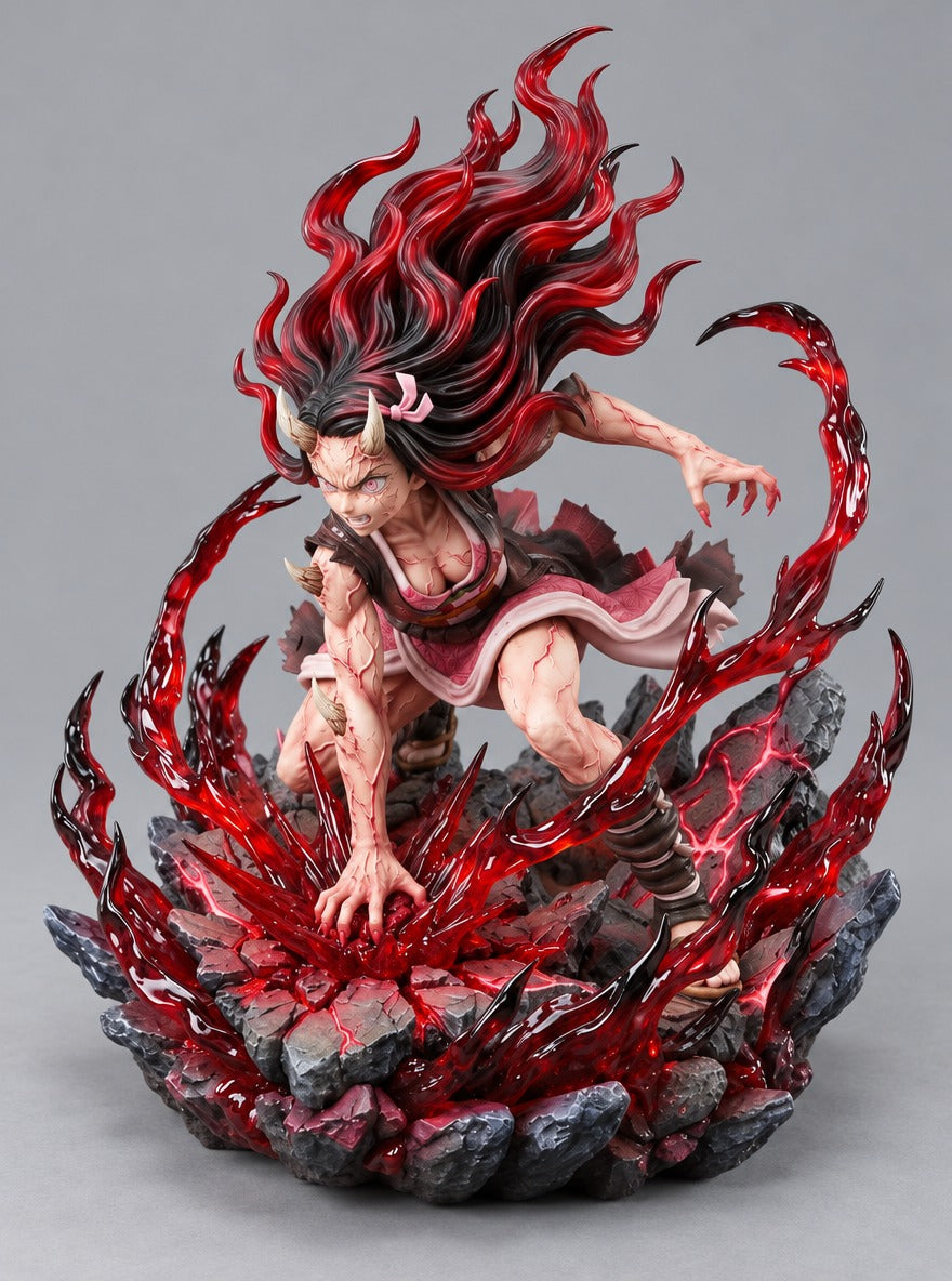 Nezuko Demon Form Figure – right side view | Demon Slayer