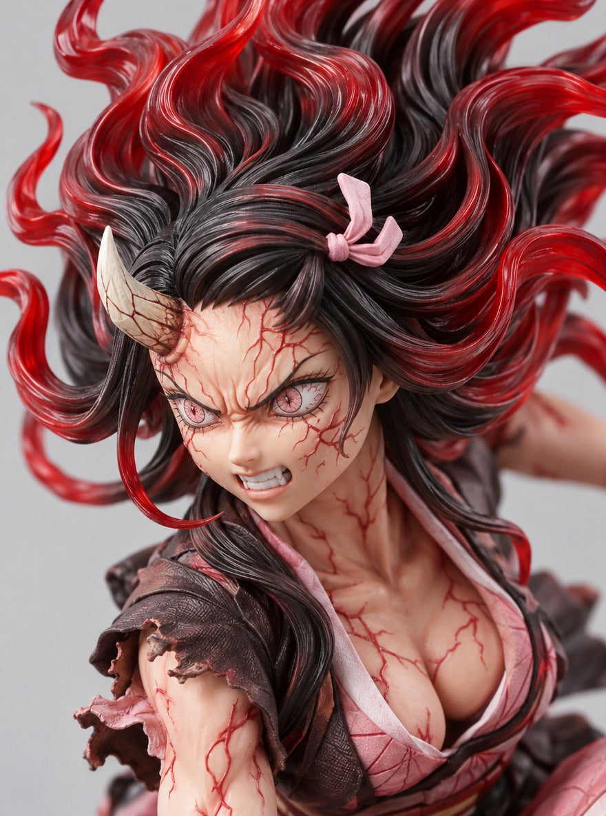 Nezuko Demon Form Figure – close-up | Demon Slayer