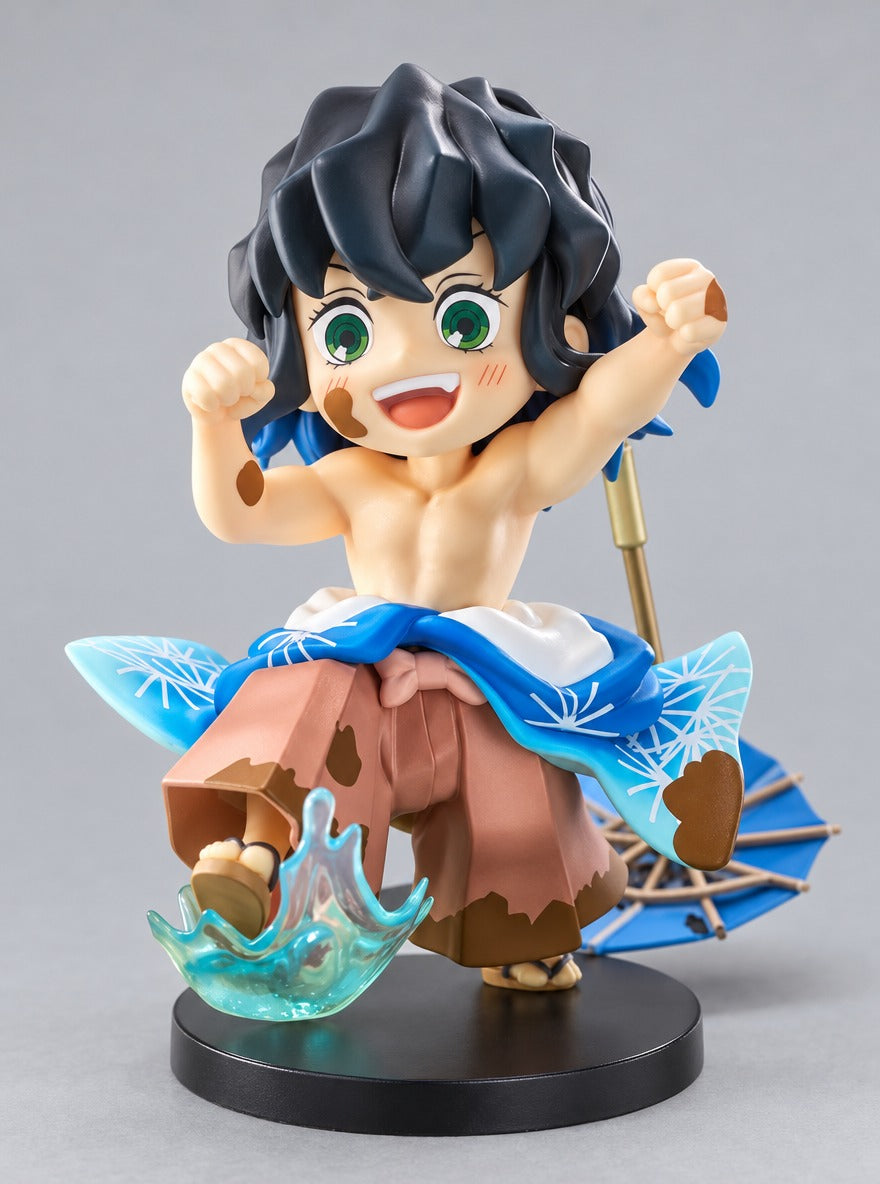 Rainy Day Parasol Mini Figure – Inosuke – figure | Demon Slayer