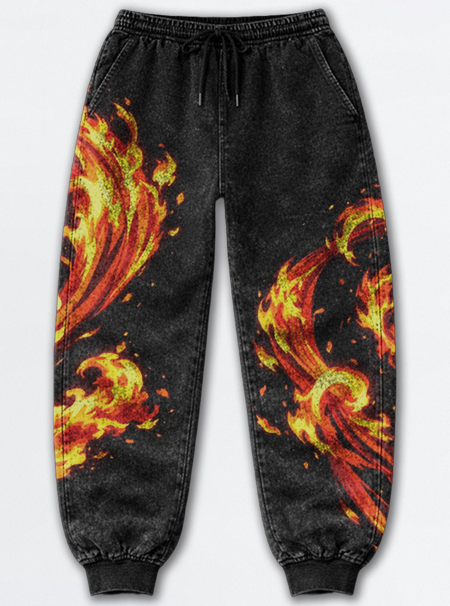 Flame Breathing Joggers – Flame Breathing Joggers – mockup | Demon Slayer