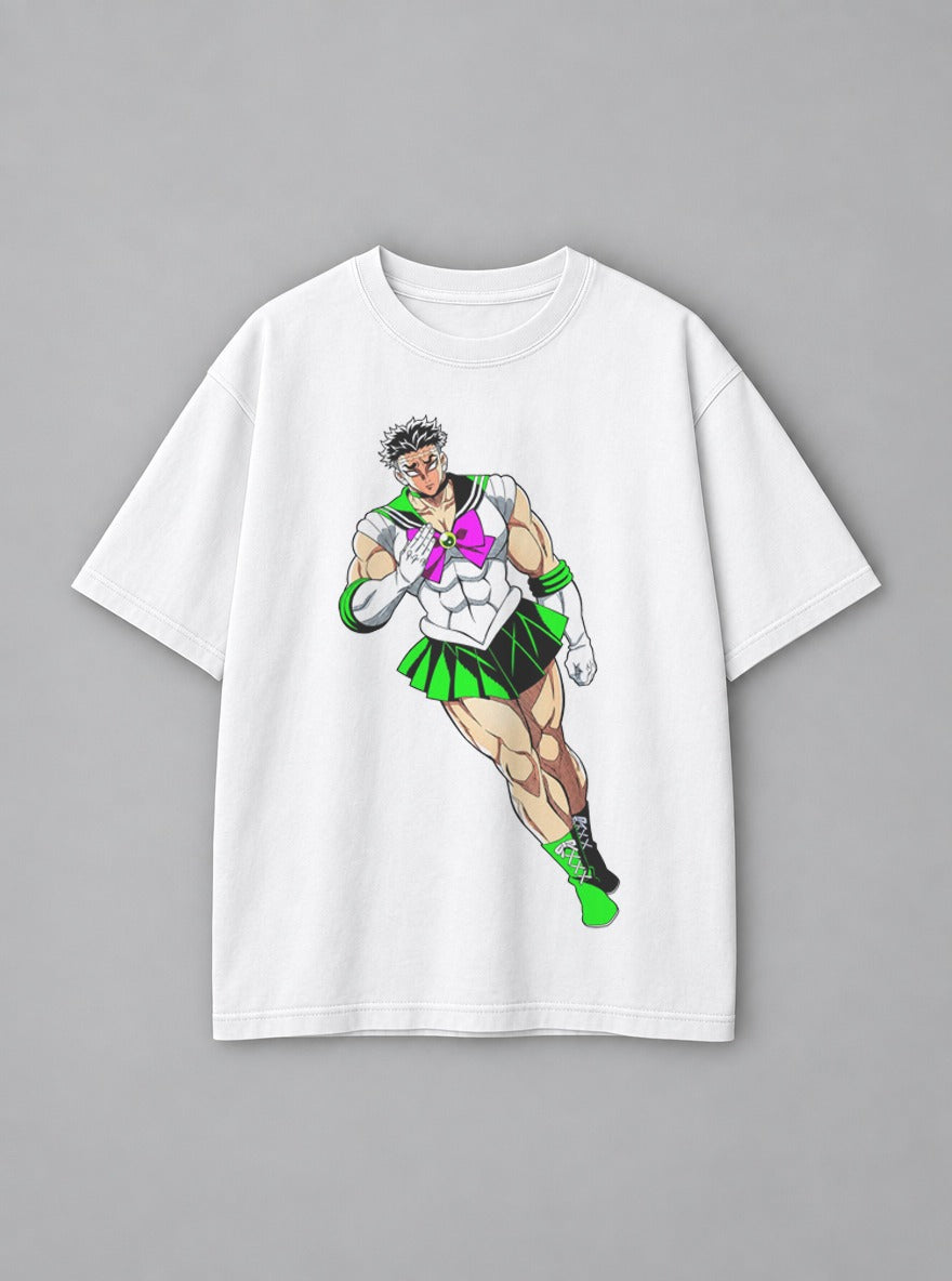 Sailor Sanemi – White Tee – mockup | Demon Slayer