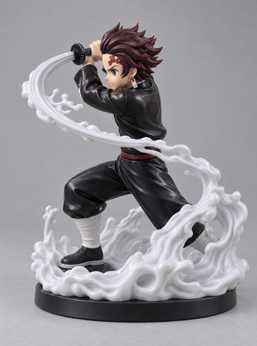 Tanjiro Water Breathing Mist Diffuser Figure – left side view | Demon Slayer