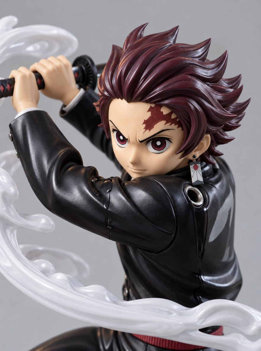 Tanjiro Water Breathing Mist Diffuser Figure – close-up | Demon Slayer