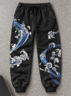 Water Breathing Joggers – Water Breathing Joggers – flat-lay | Demon Slayer