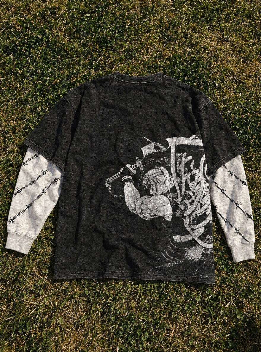 Tengen Uzui – Double Sleeves – flat-lay | Demon Slayer