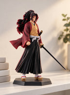 Yoriichi Tsugikuni Figure – on a display shelf | Demon Slayer