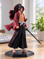 Yoriichi Tsugikuni Figure – on a desk | Demon Slayer